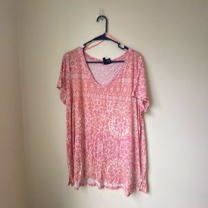 Fun Pink Shortsleeved Tee